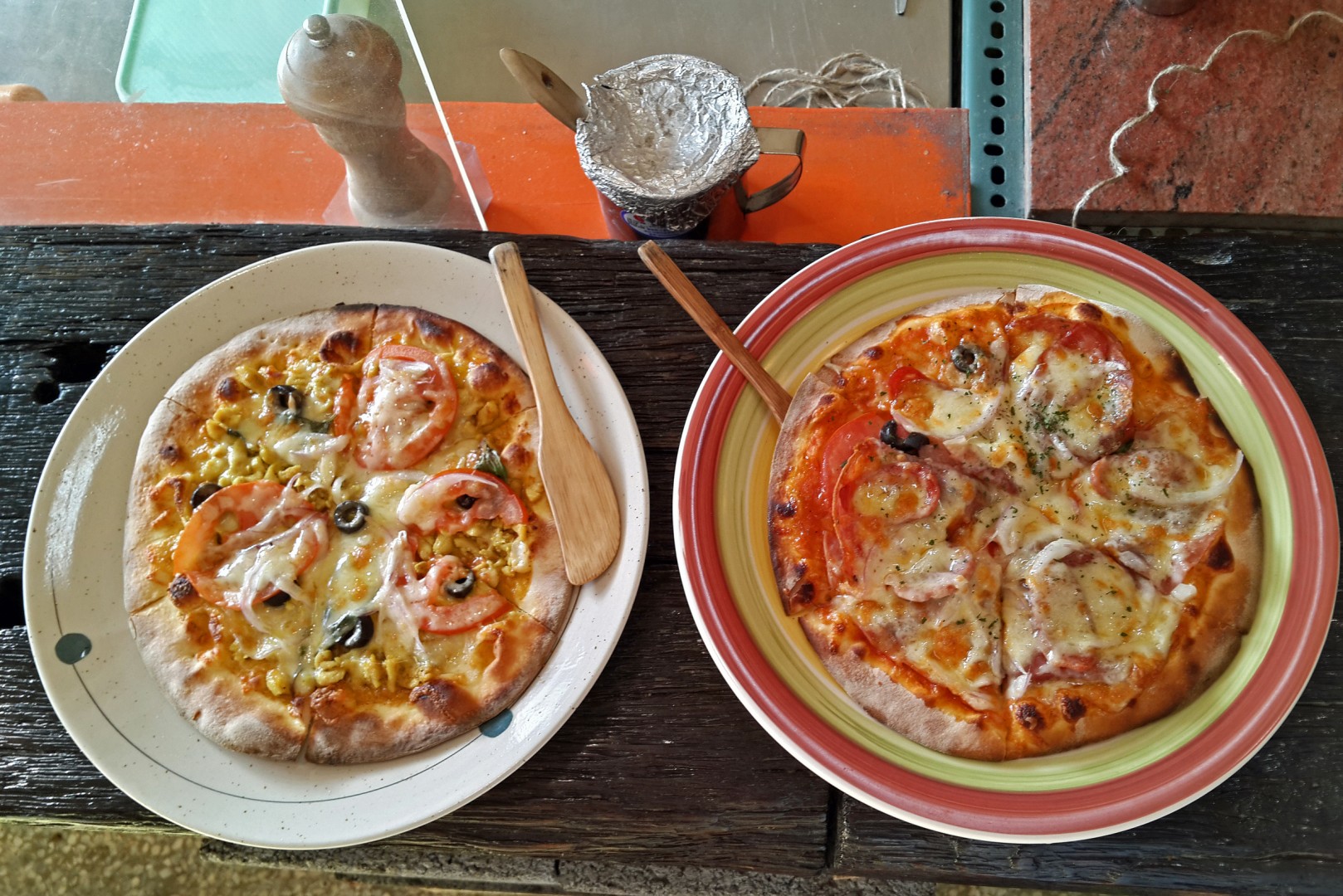 Two Delicious Pizzas